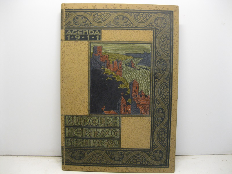 Rudolph Hertzog. Breitestr. Berlin C2. Bruderstr. Agenda 1911